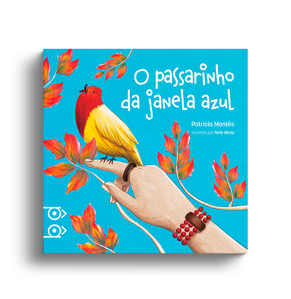 Le petit oiseau de la fenêtre bleue | The little bird at the blue window